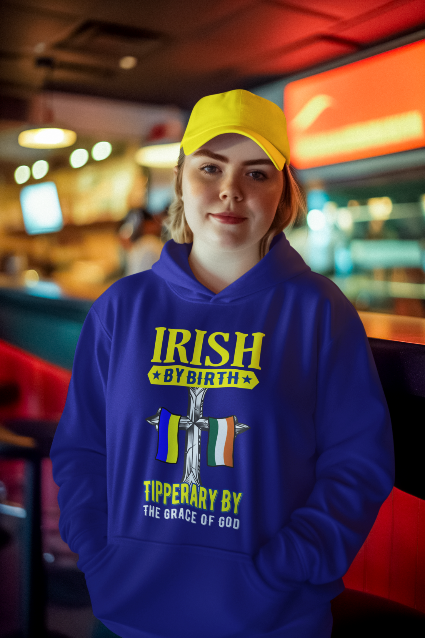 County Tipperary Irish By Birth Classic Adult Hoodie