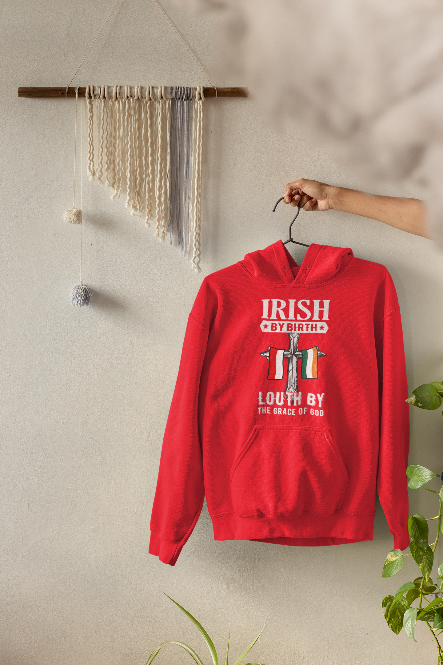 Louth Hoodie Irish By Birth Classic Adult Hoodie