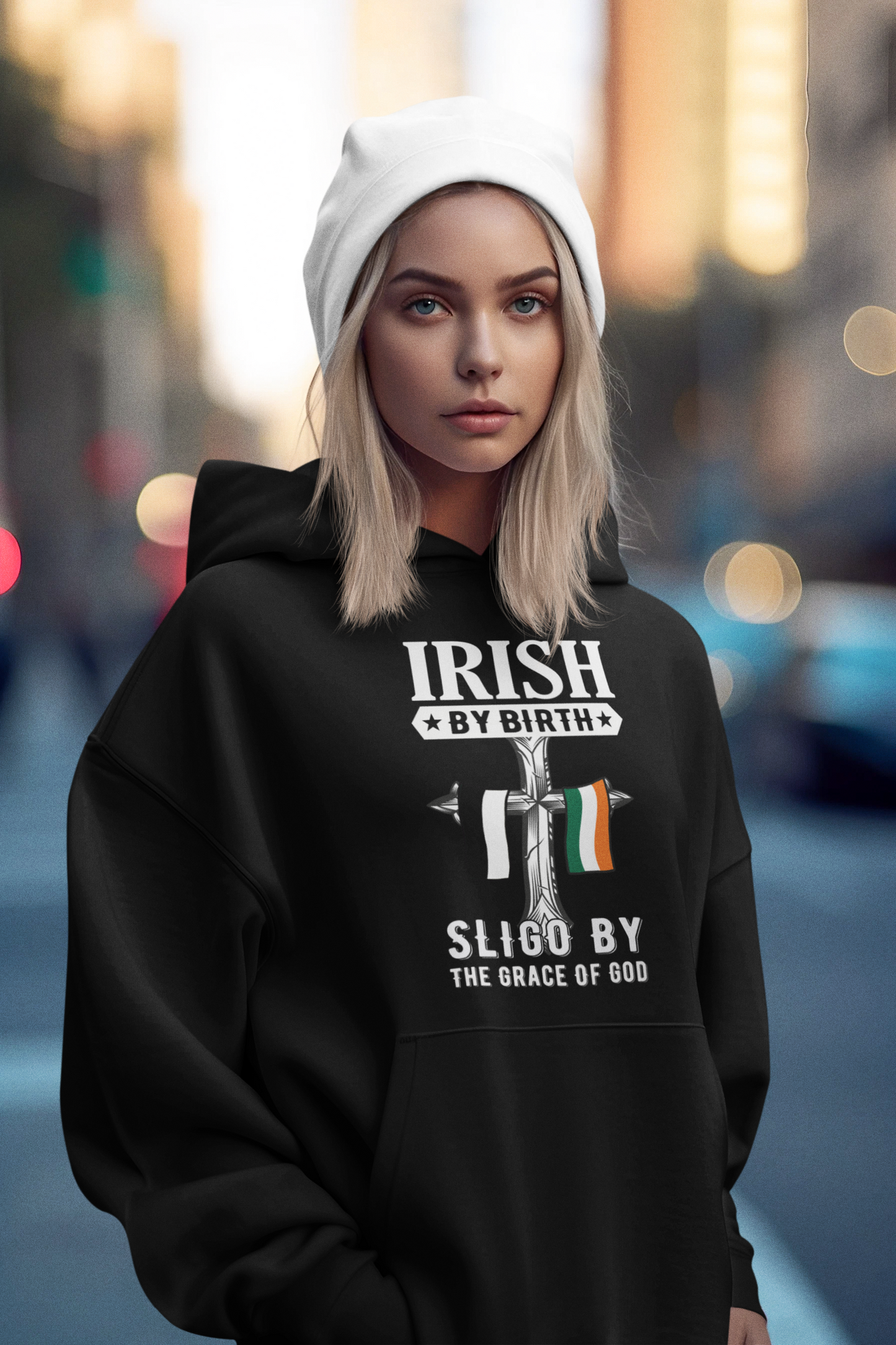 County Sligo Irish By Birth Classic Adult Hoodie