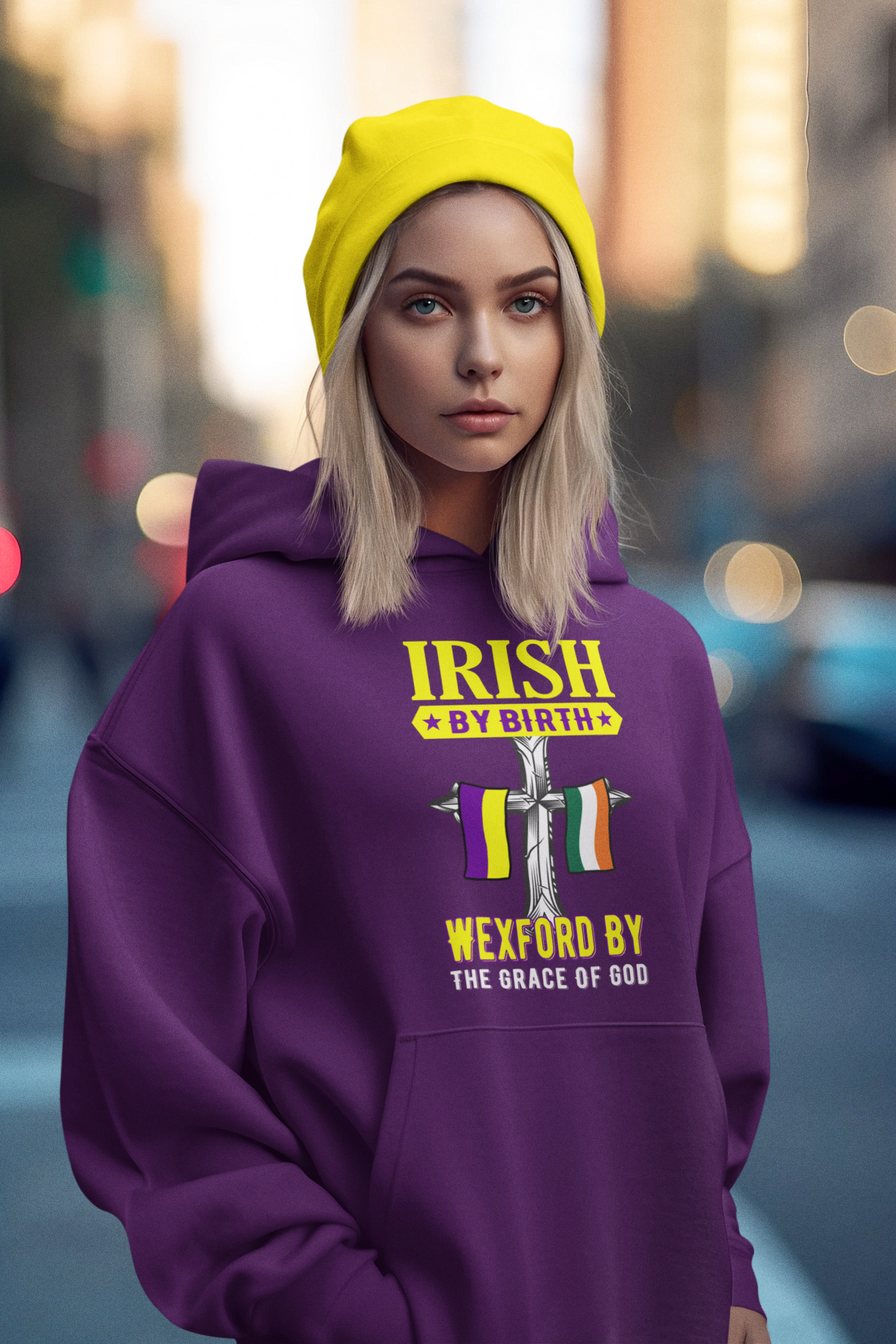 County Wexford irish Classic Adult Hoodie