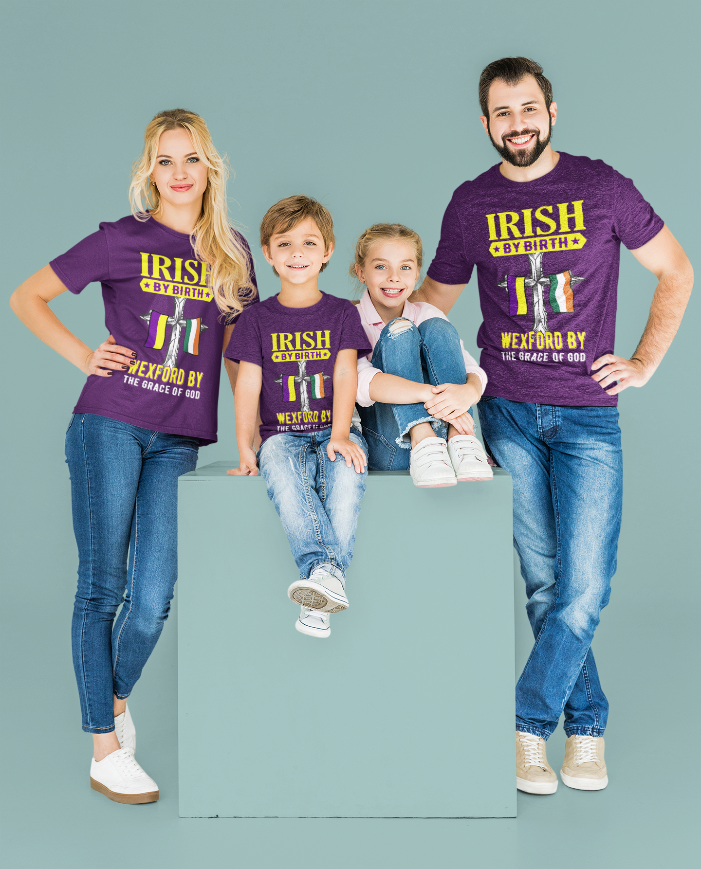 County Wexford Irish Classic Heavy Cotton Adult T-Shirt