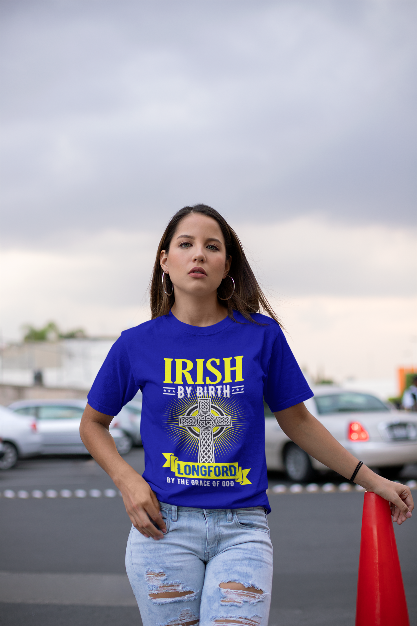 County Longford Irish By Birth T-Shirt