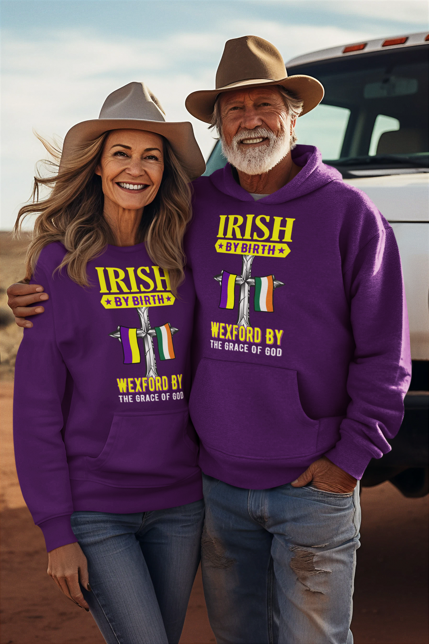 County Wexford irish Classic Adult Hoodie