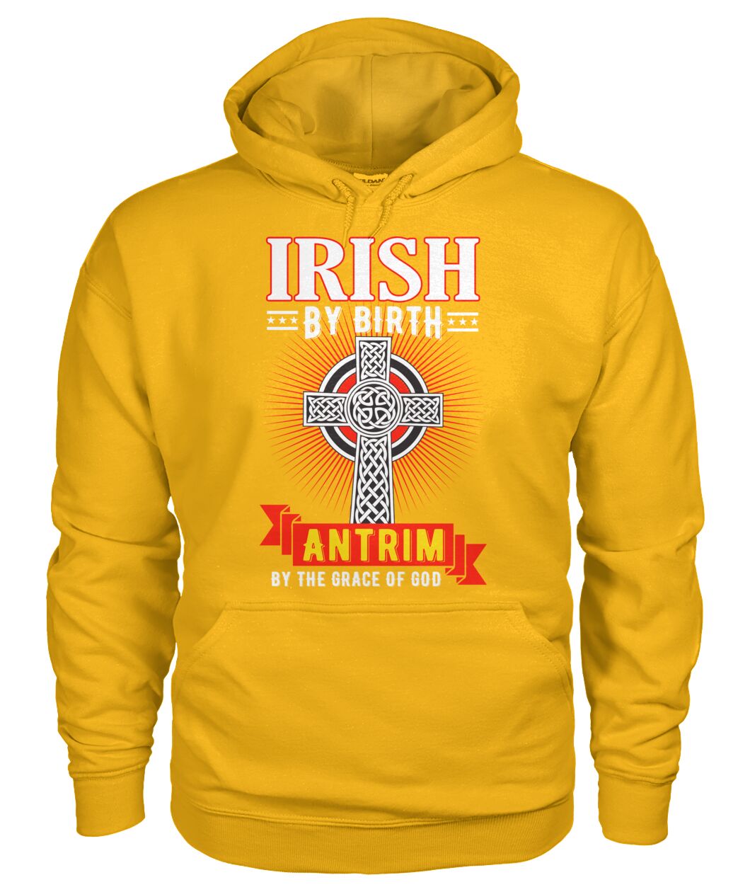 County Antrim Irish By Birth Classic Adult Hoodie