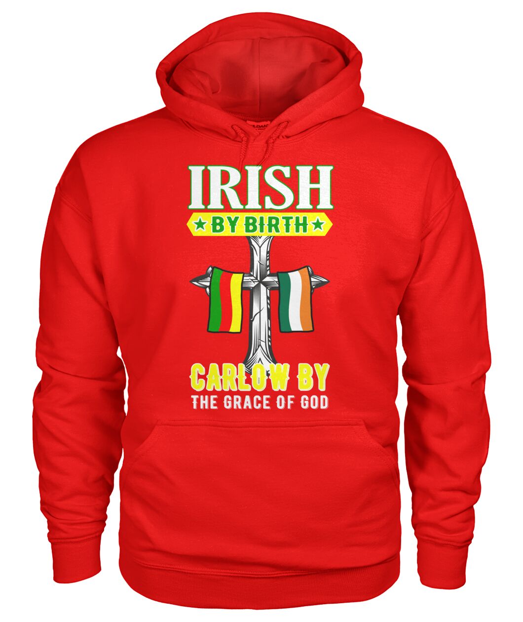 County Carlow Irish By Birth Classic Adult Hoodie