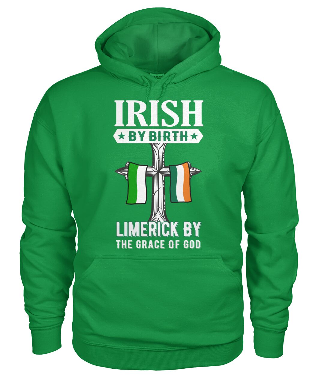 Limerick Hoodie Irish By Birth Classic Adult Hoodie