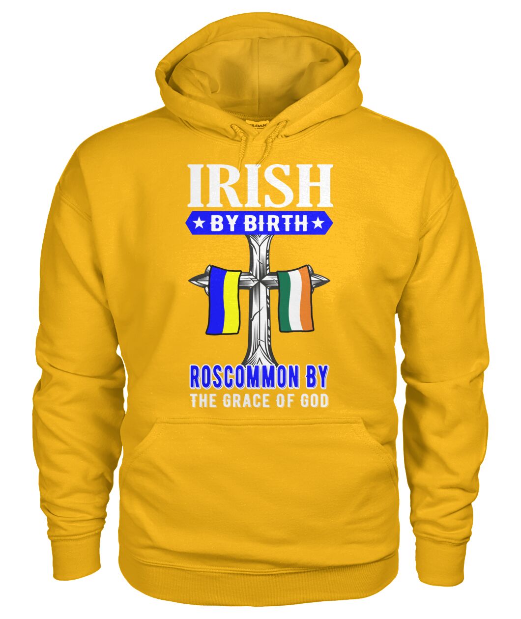 County Roscommon Irish By Birth Classic Adult Hoodie