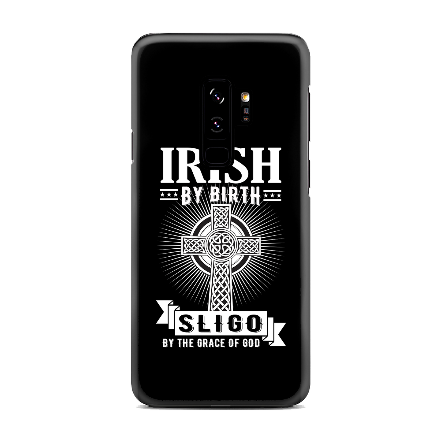 Irish By Birth Sligo By The Grace Of God Phone Case Celtic Cross Phone Case