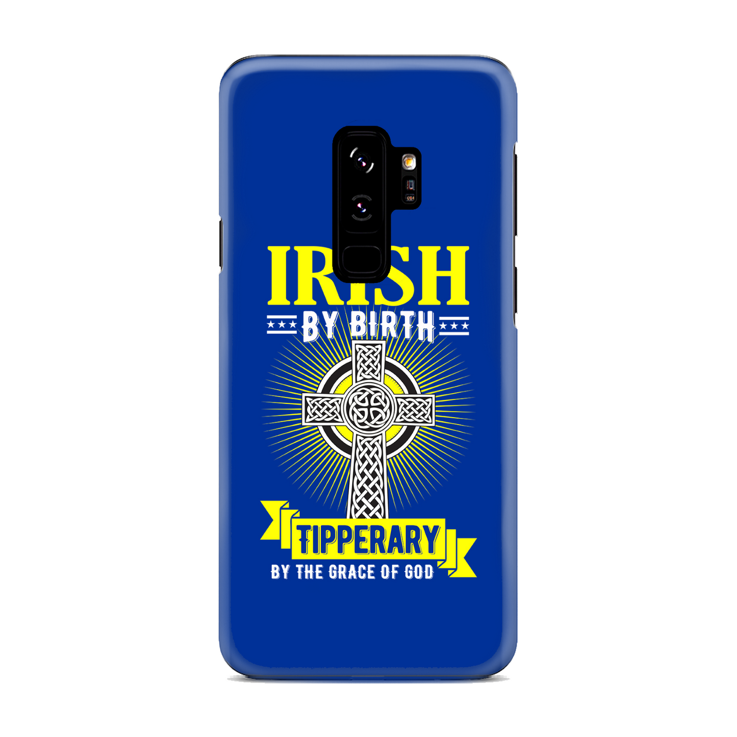 Irish By Birth Tipperary By The Grace Of God Phone Case Celtic Cross Phone Case