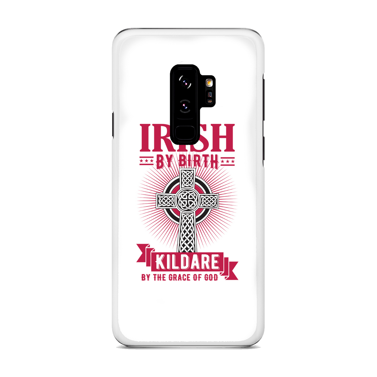 Irish By Birth Kildare By The Grace Of God Phone Case Celtic Cross