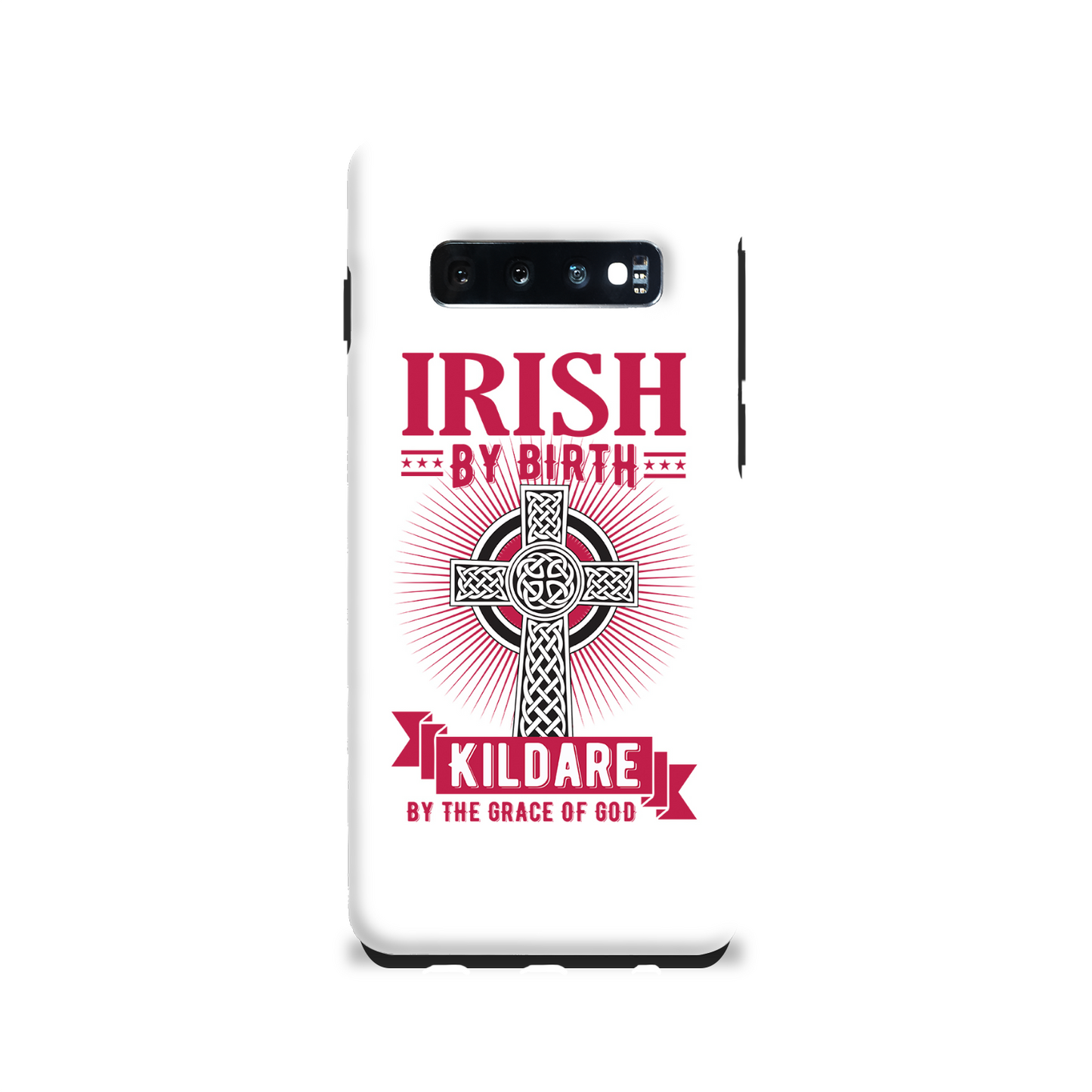 Irish By Birth Kildare By The Grace Of God Phone Case Celtic Cross