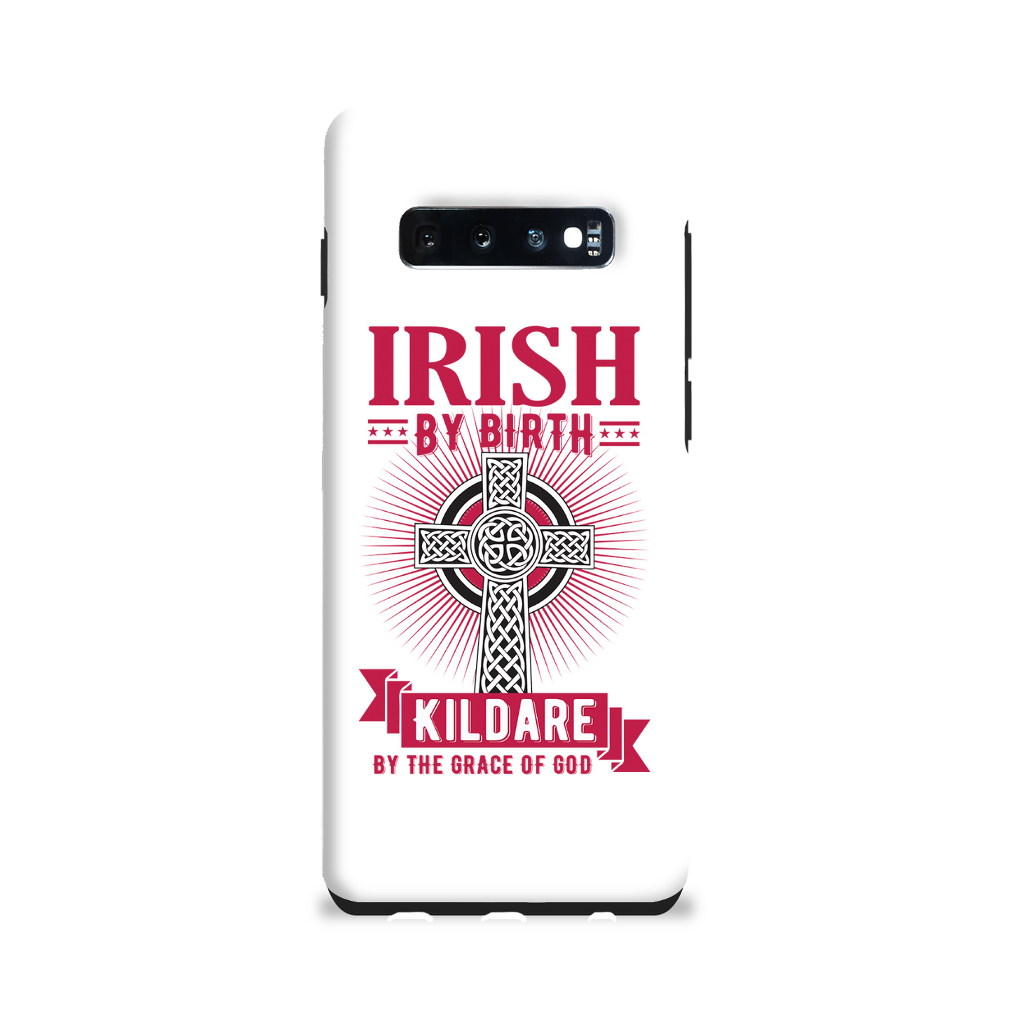 Irish By Birth Kildare By The Grace Of God Phone Case Celtic Cross