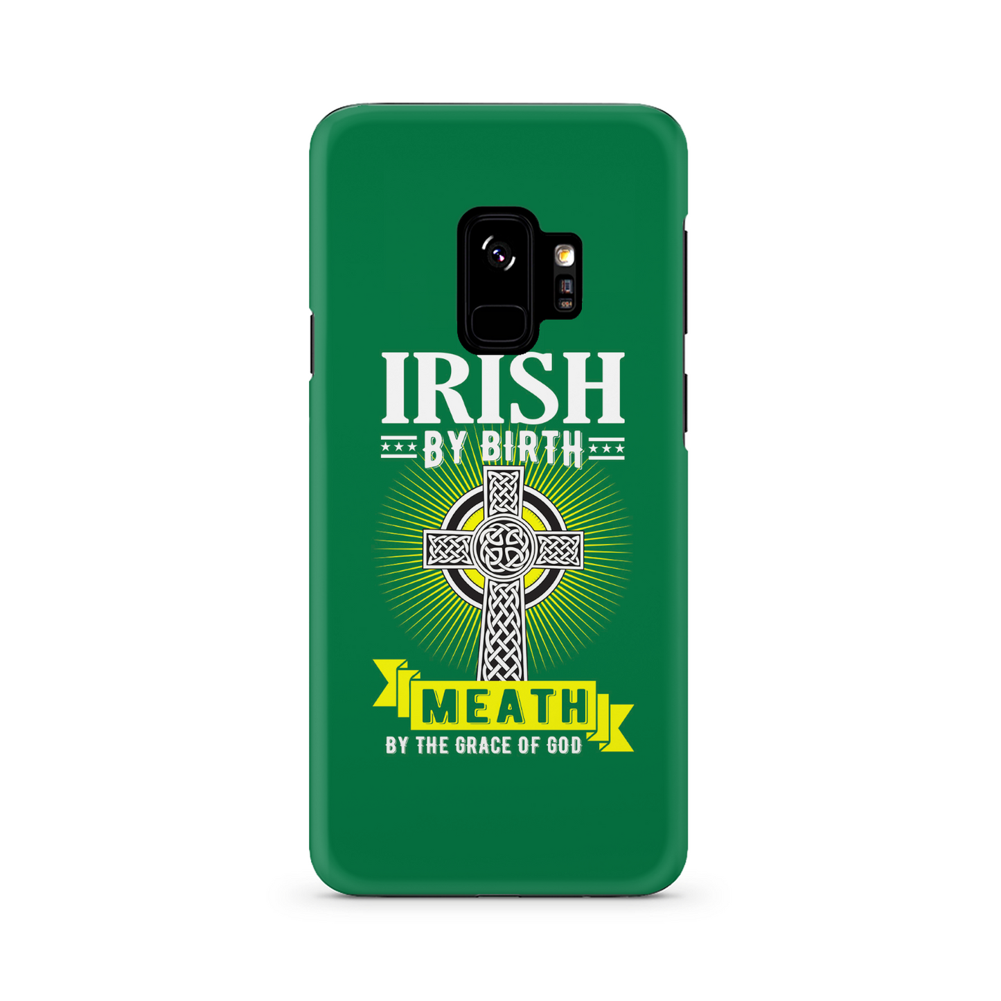 Irish By Birth Meath By The Grace Of God Phone Case Celtic Cross Phone Case