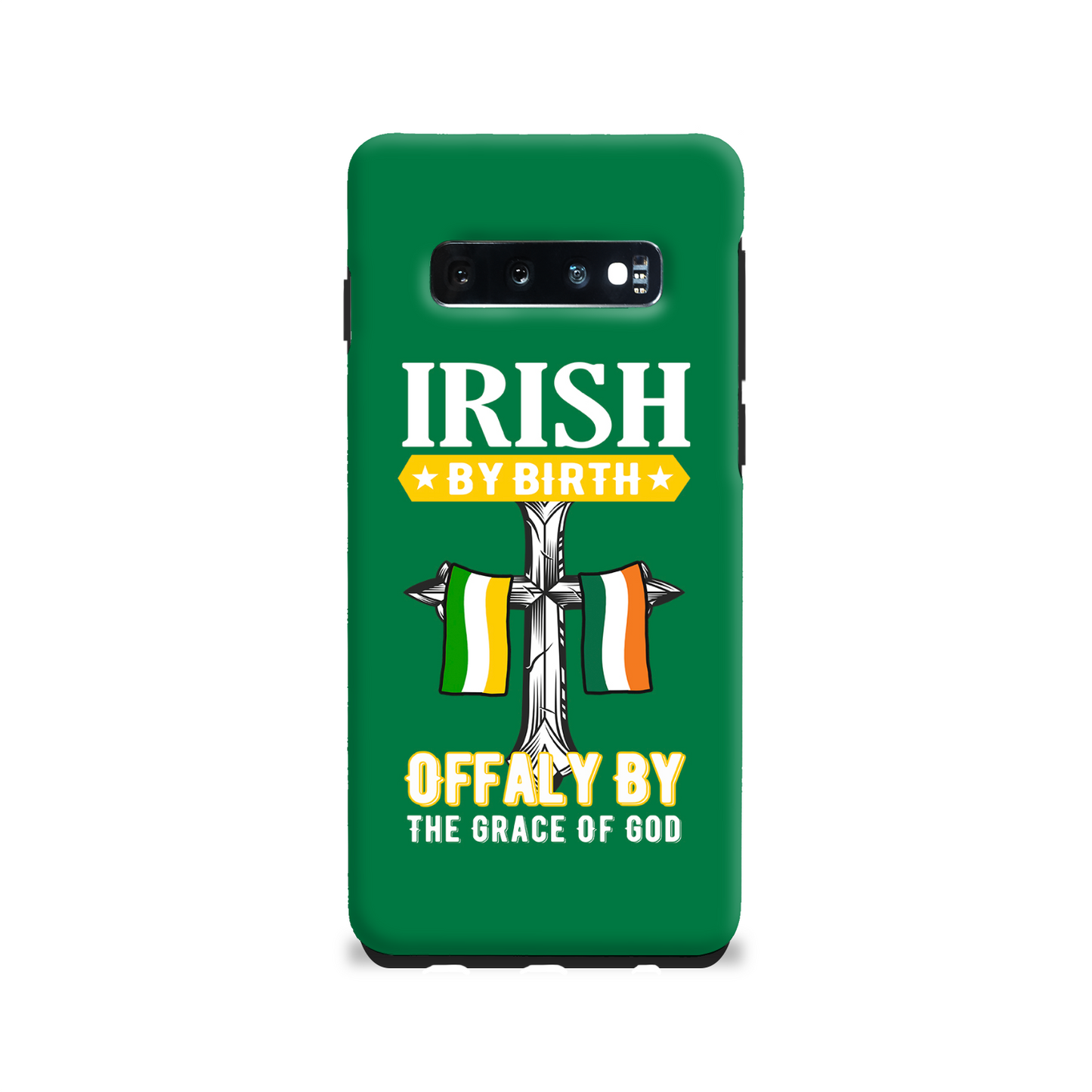 Irish By Birth Offaly By The Grace Of God Phone Case