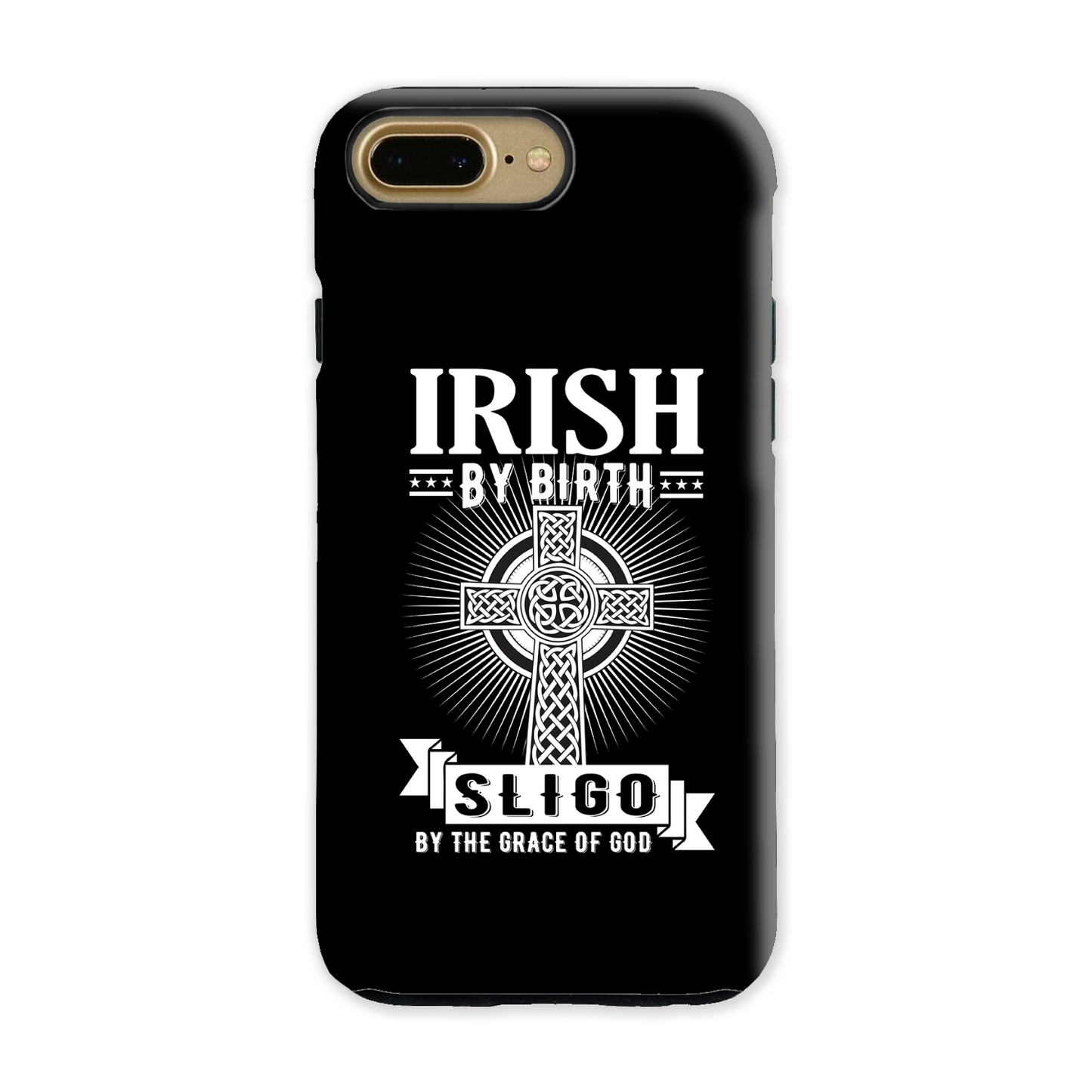 Irish By Birth Sligo By The Grace Of God Phone Case Celtic Cross Phone Case