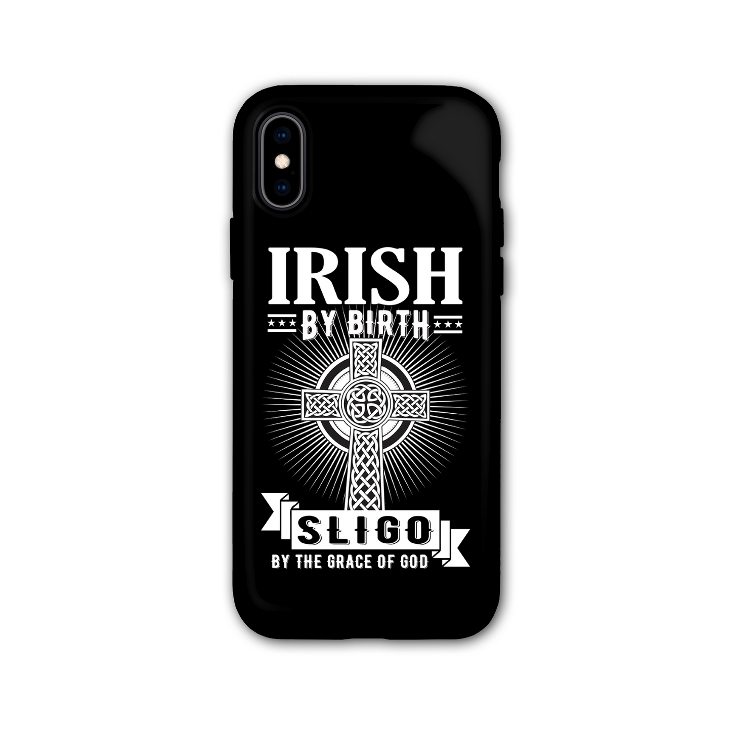 Irish By Birth Sligo By The Grace Of God Phone Case Celtic Cross Phone Case