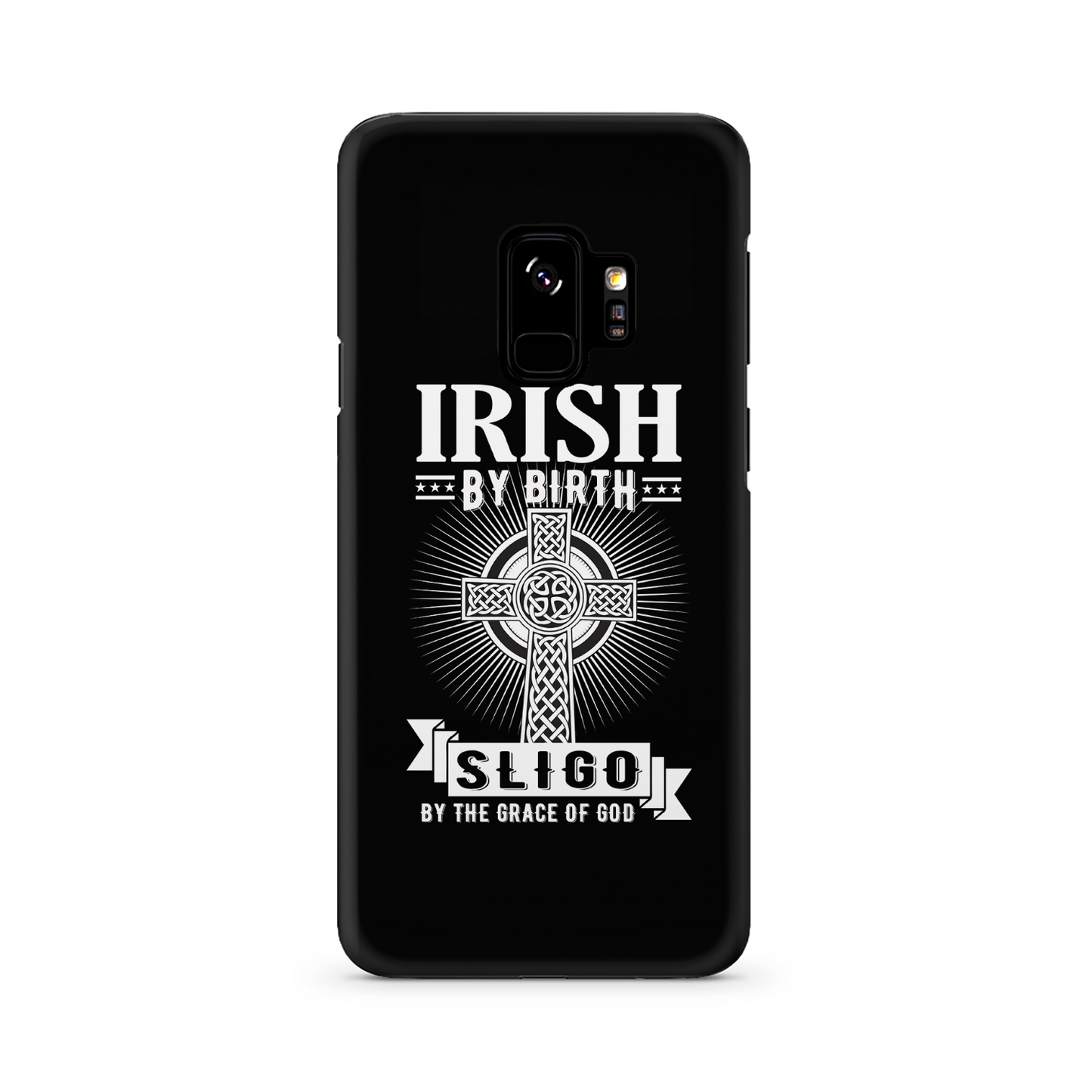 Irish By Birth Sligo By The Grace Of God Phone Case Celtic Cross Phone Case