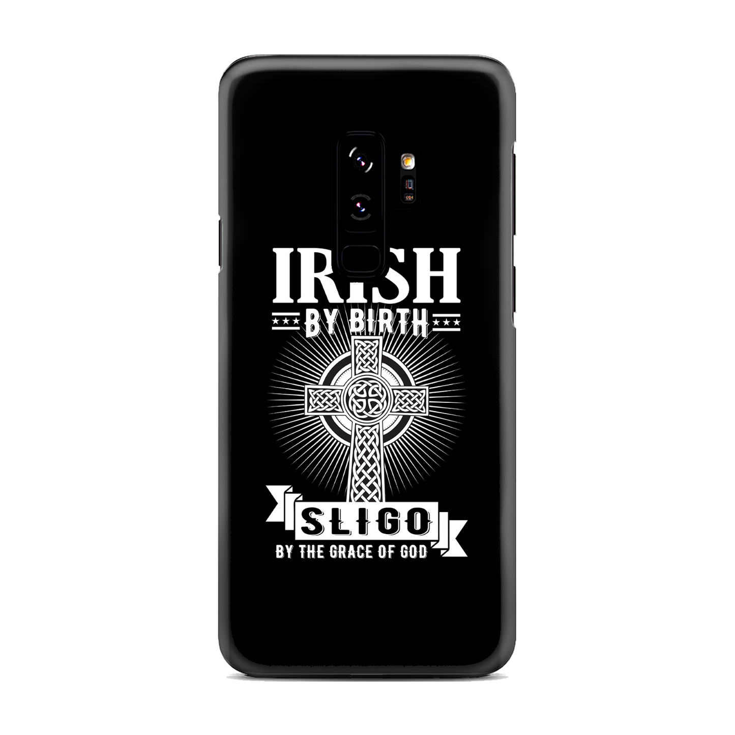 Irish By Birth Sligo By The Grace Of God Phone Case Celtic Cross Phone Case