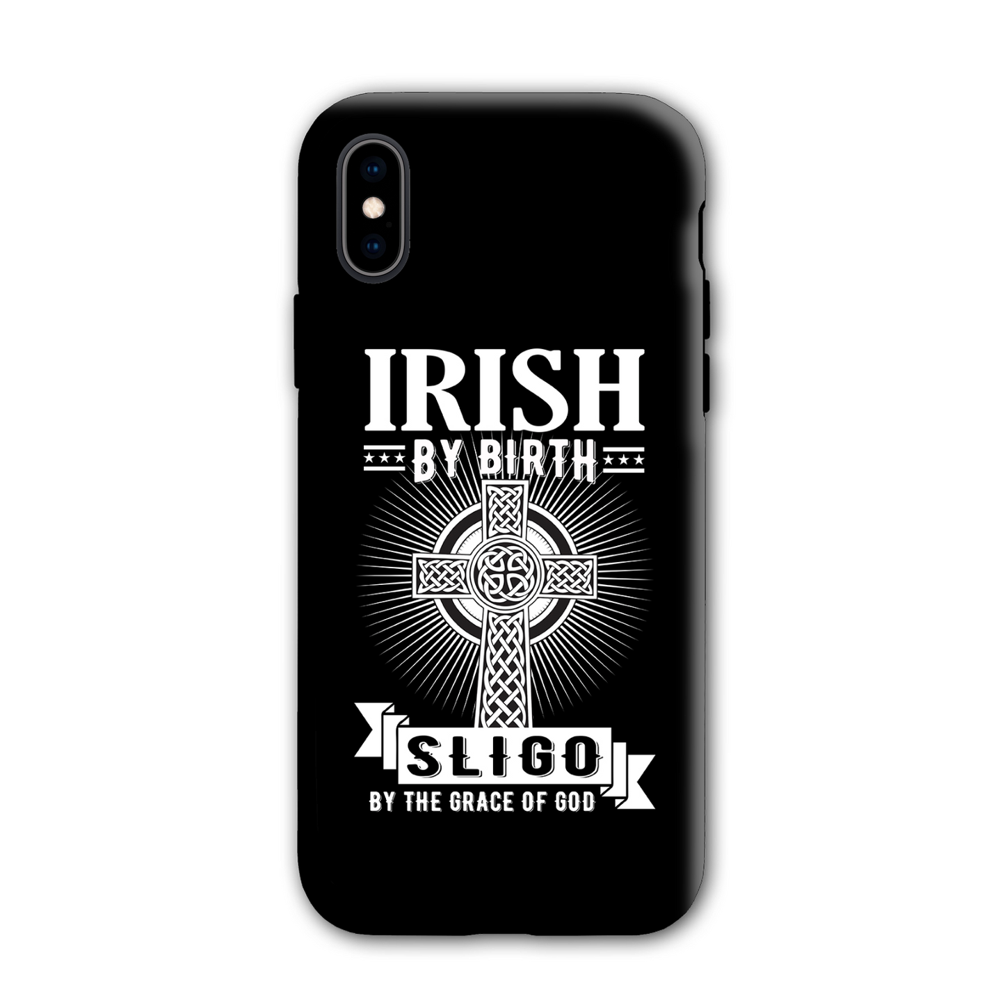 Irish By Birth Sligo By The Grace Of God Phone Case Celtic Cross Phone Case