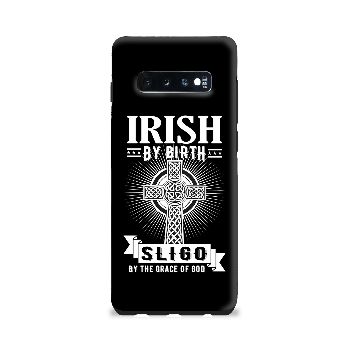 Irish By Birth Sligo By The Grace Of God Phone Case Celtic Cross Phone Case