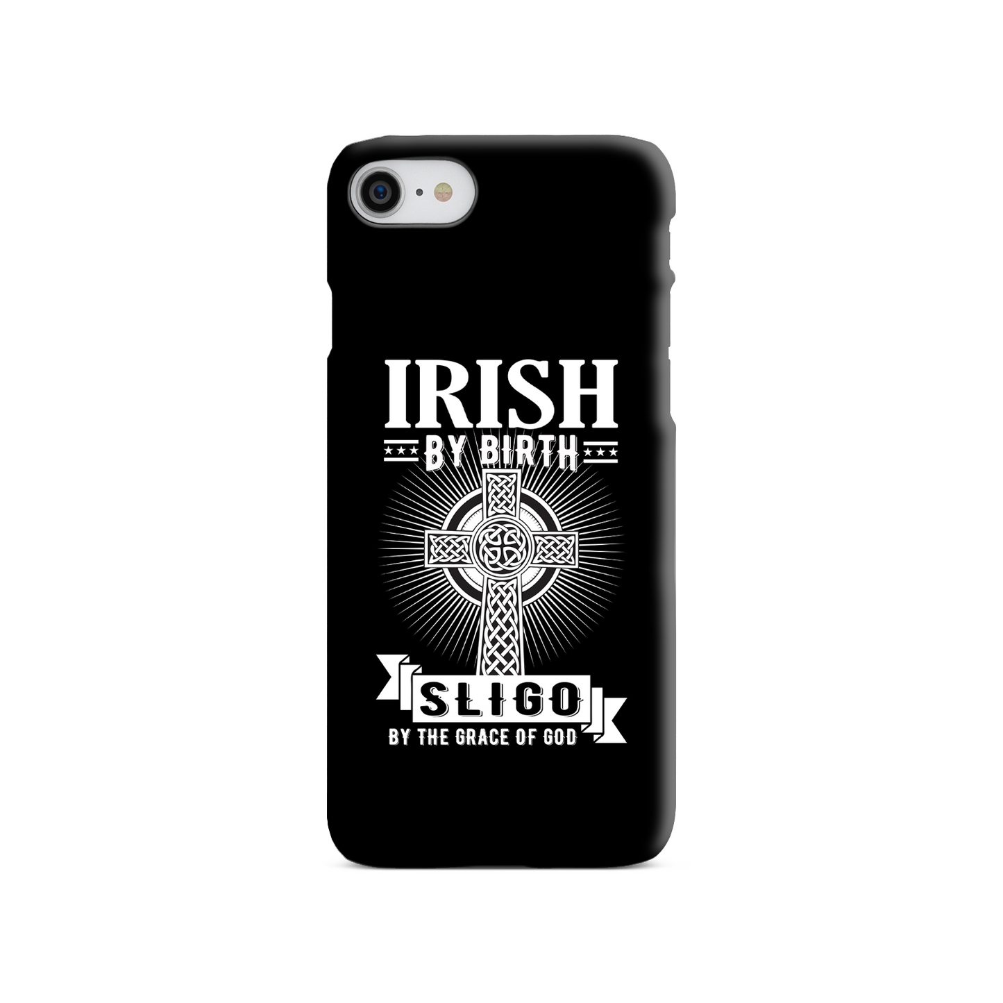 Irish By Birth Sligo By The Grace Of God Phone Case Celtic Cross Phone Case