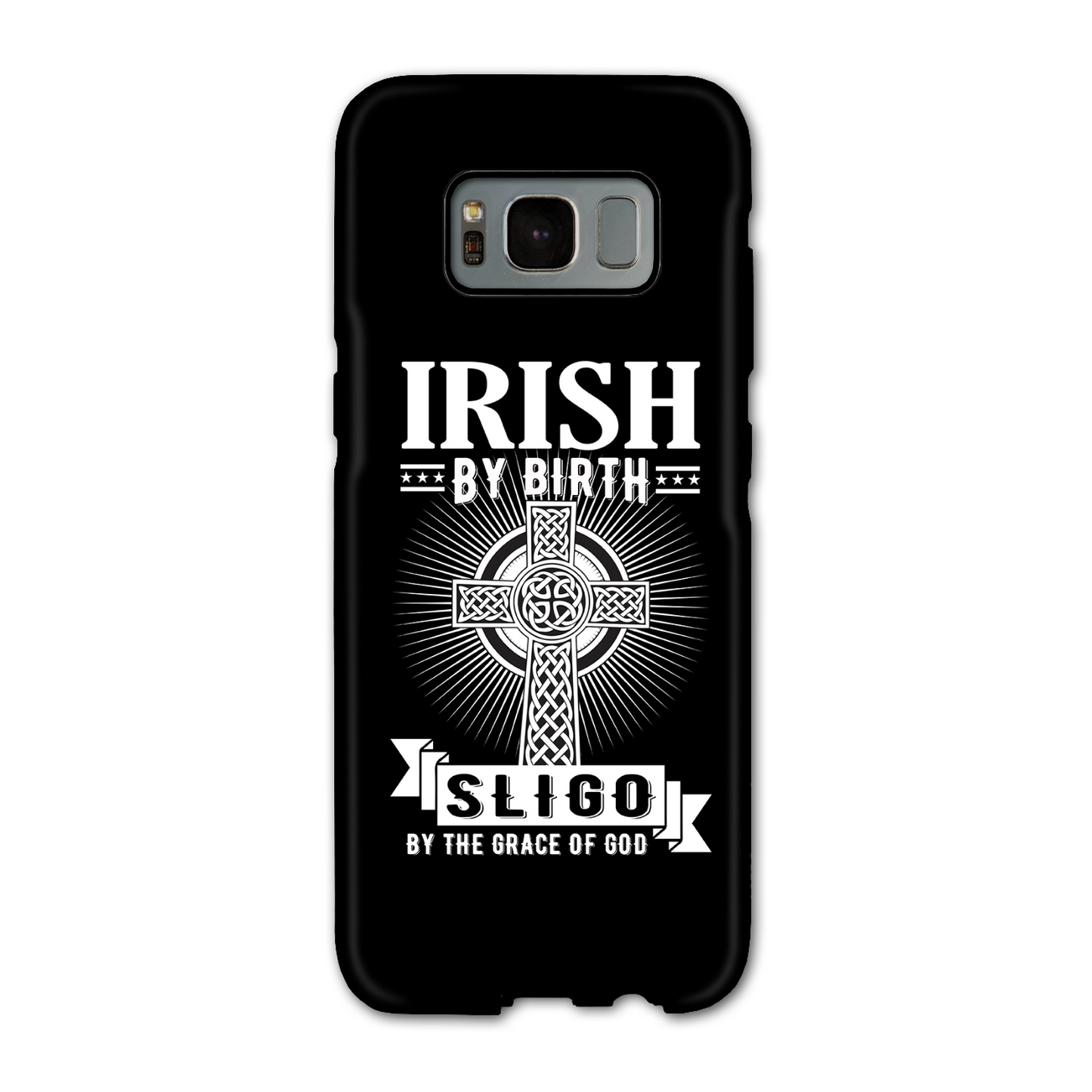 Irish By Birth Sligo By The Grace Of God Phone Case Celtic Cross Phone Case