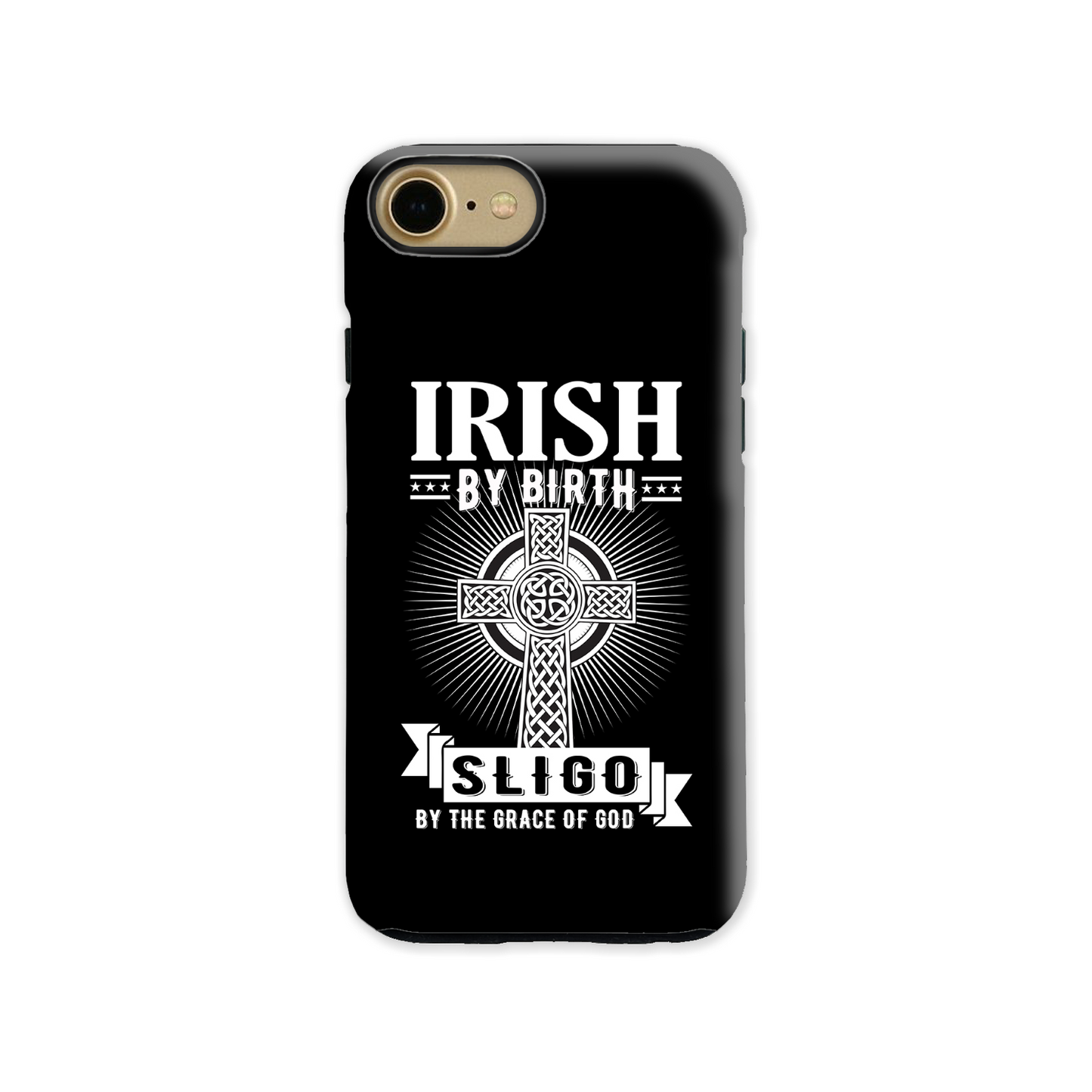 Irish By Birth Sligo By The Grace Of God Phone Case Celtic Cross Phone Case