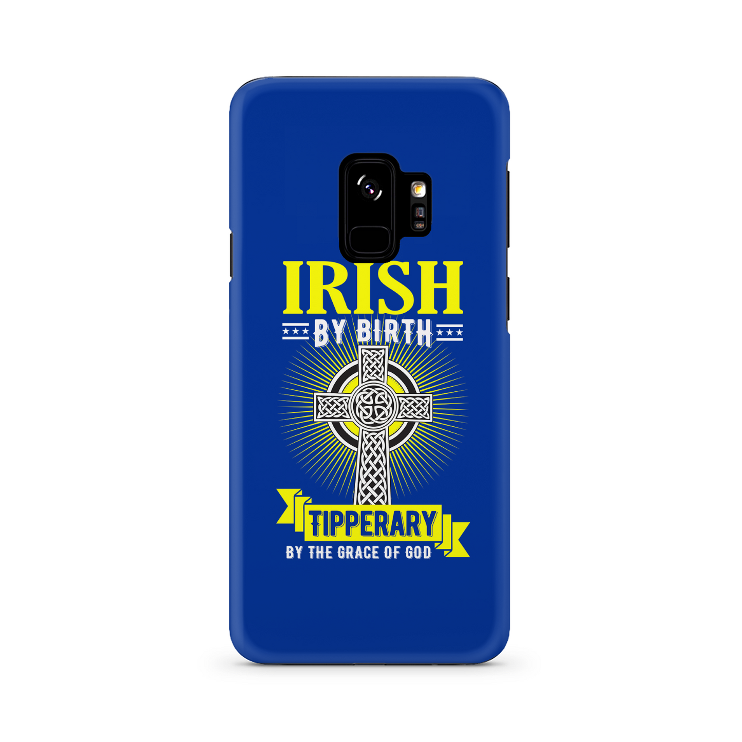 Irish By Birth Tipperary By The Grace Of God Phone Case Celtic Cross Phone Case