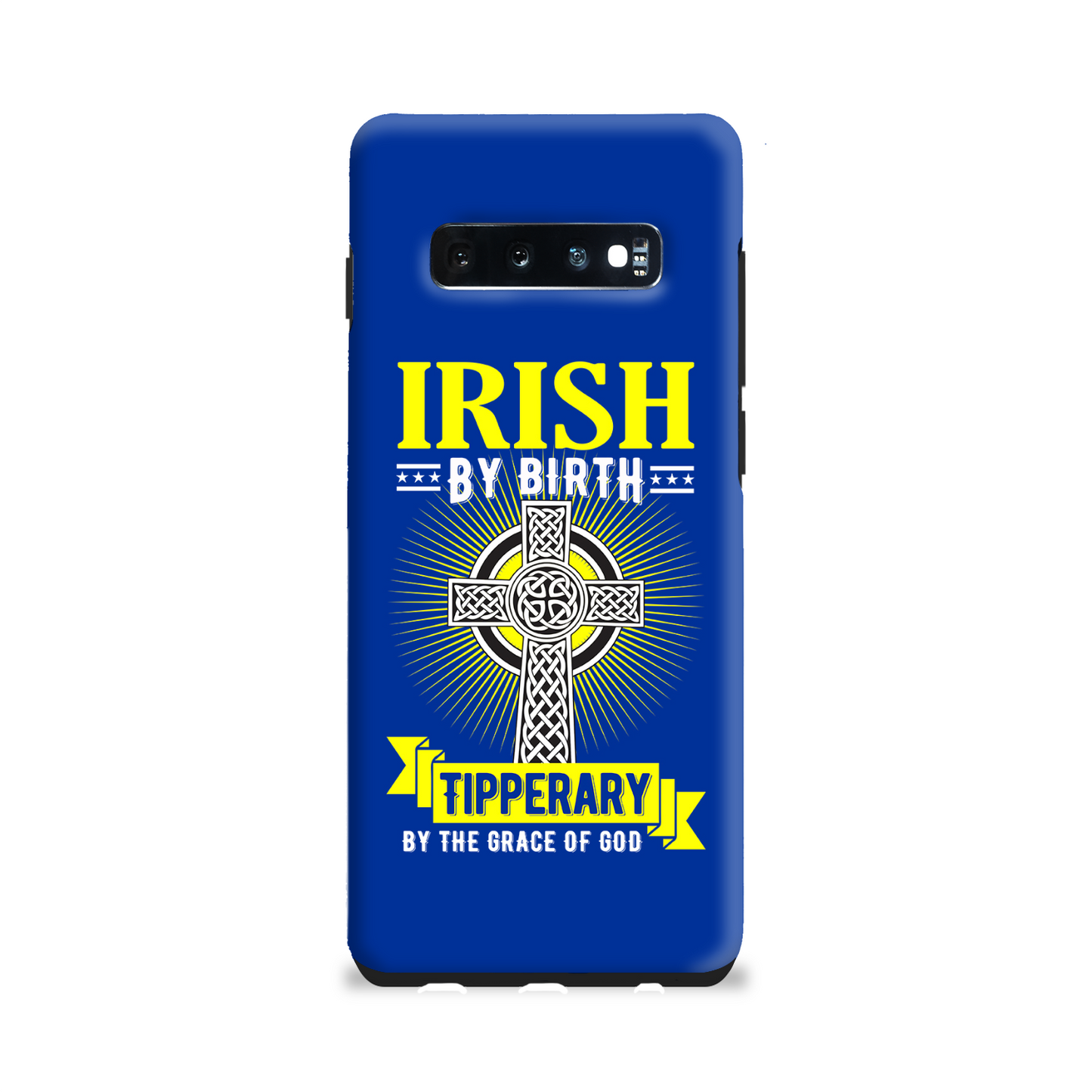 Irish By Birth Tipperary By The Grace Of God Phone Case Celtic Cross Phone Case
