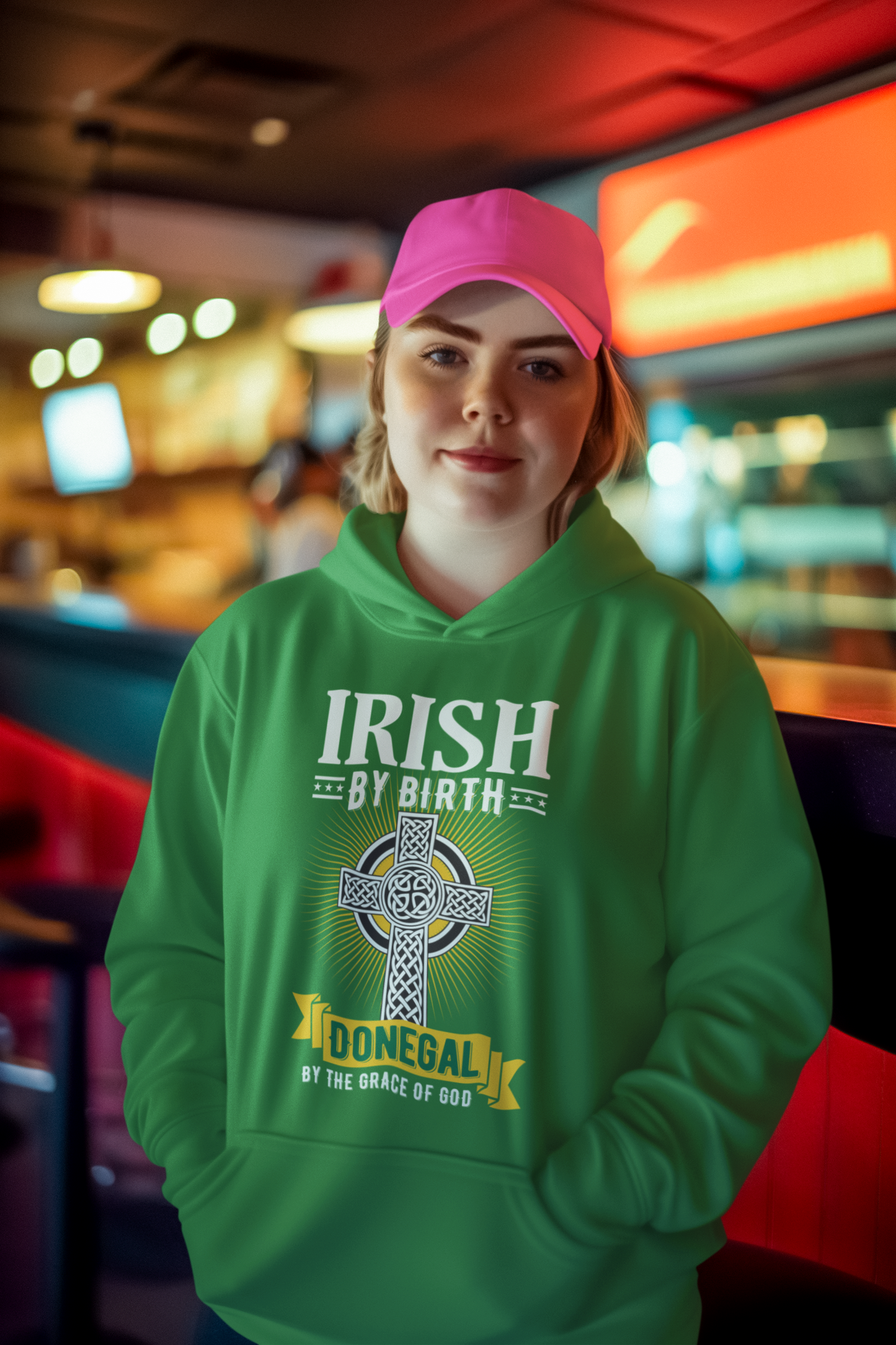 County Donegal Classic Adult Hoodie Cross