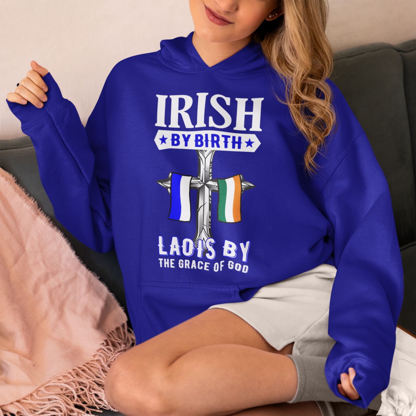 County Laois Classic Adult Hoodie