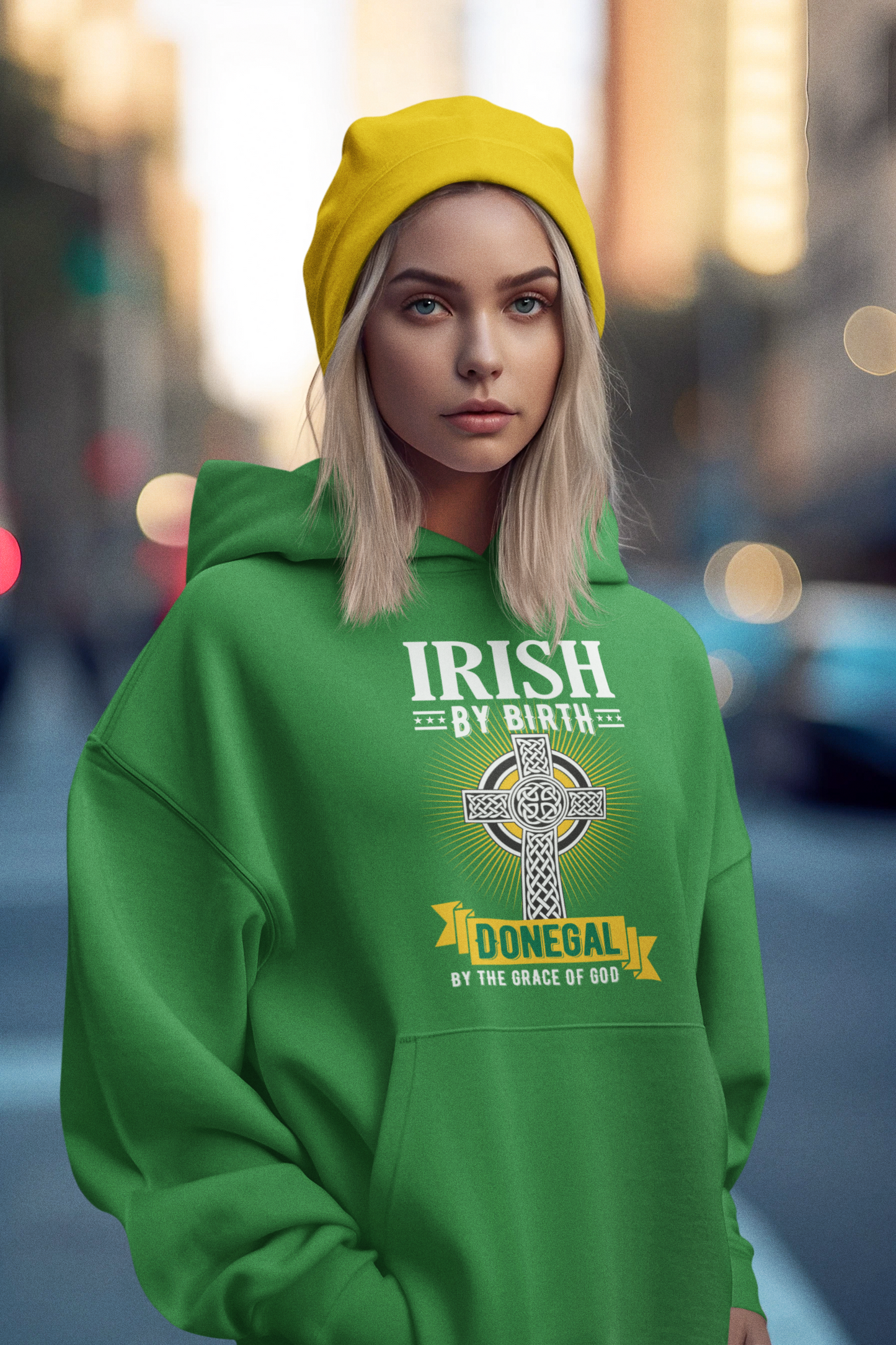 County Donegal Classic Adult Hoodie Cross