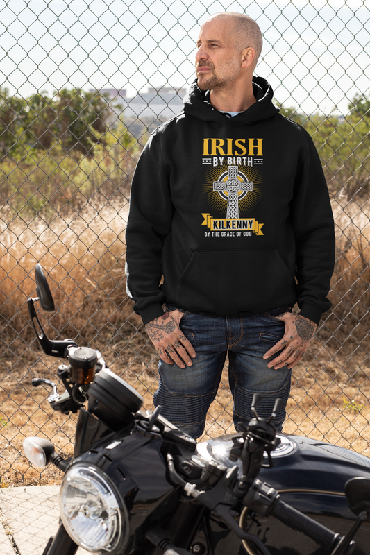 County Kilkenny Irish By Birth Classic Adult Hoodie
