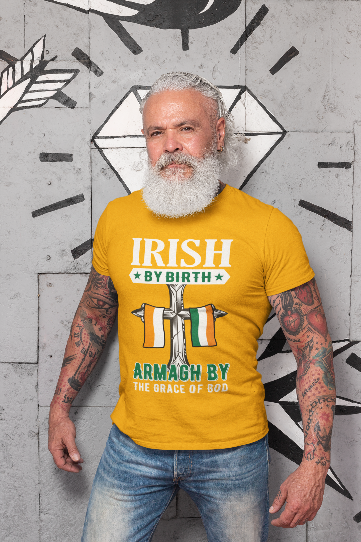 County Armagh Irish By Birth T Shirt