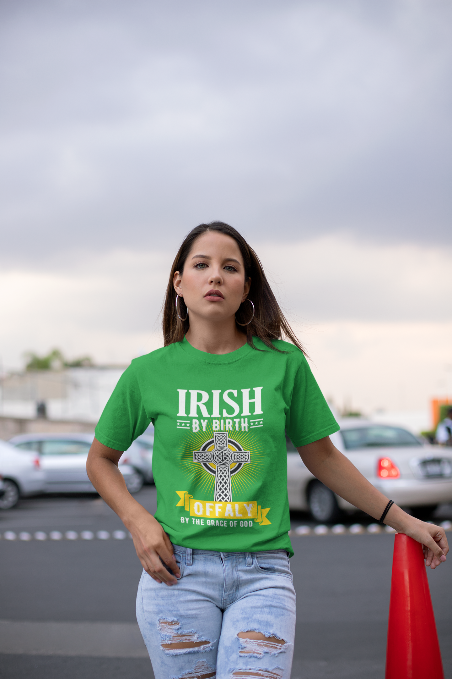 Offaly T shirt Offaly-2 Classic Heavy Cotton Offaly T-Shirt