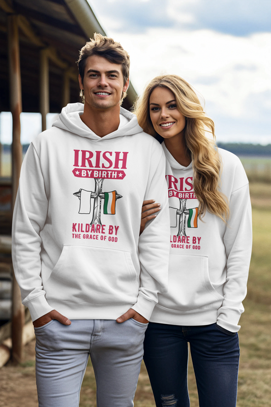 County Kildare Irish By Birth Classic Adult Hoodie