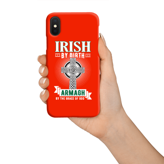 Armagh Irish By Birth Armagh By The Grace Of God Celtic Cross Phone Case