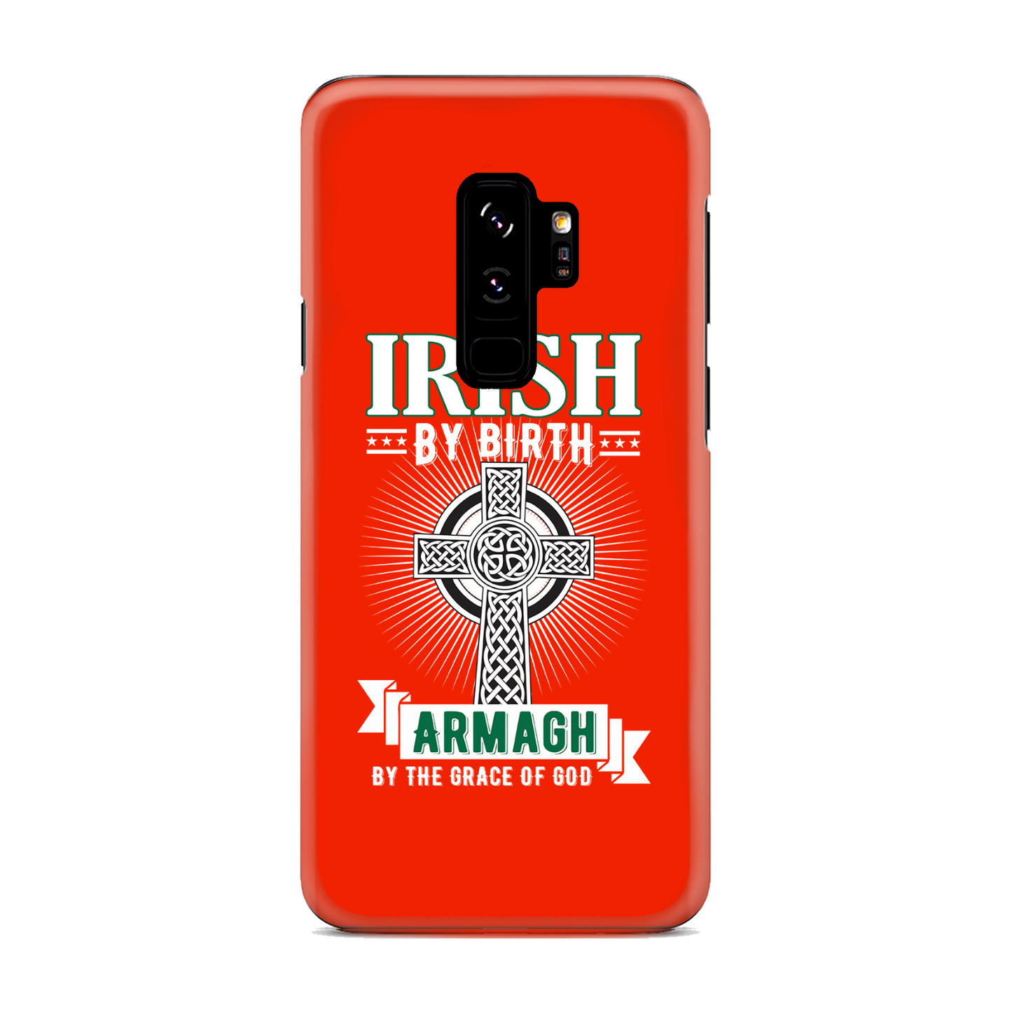 Armagh Irish By Birth Armagh By The Grace Of God Celtic Cross Phone Case