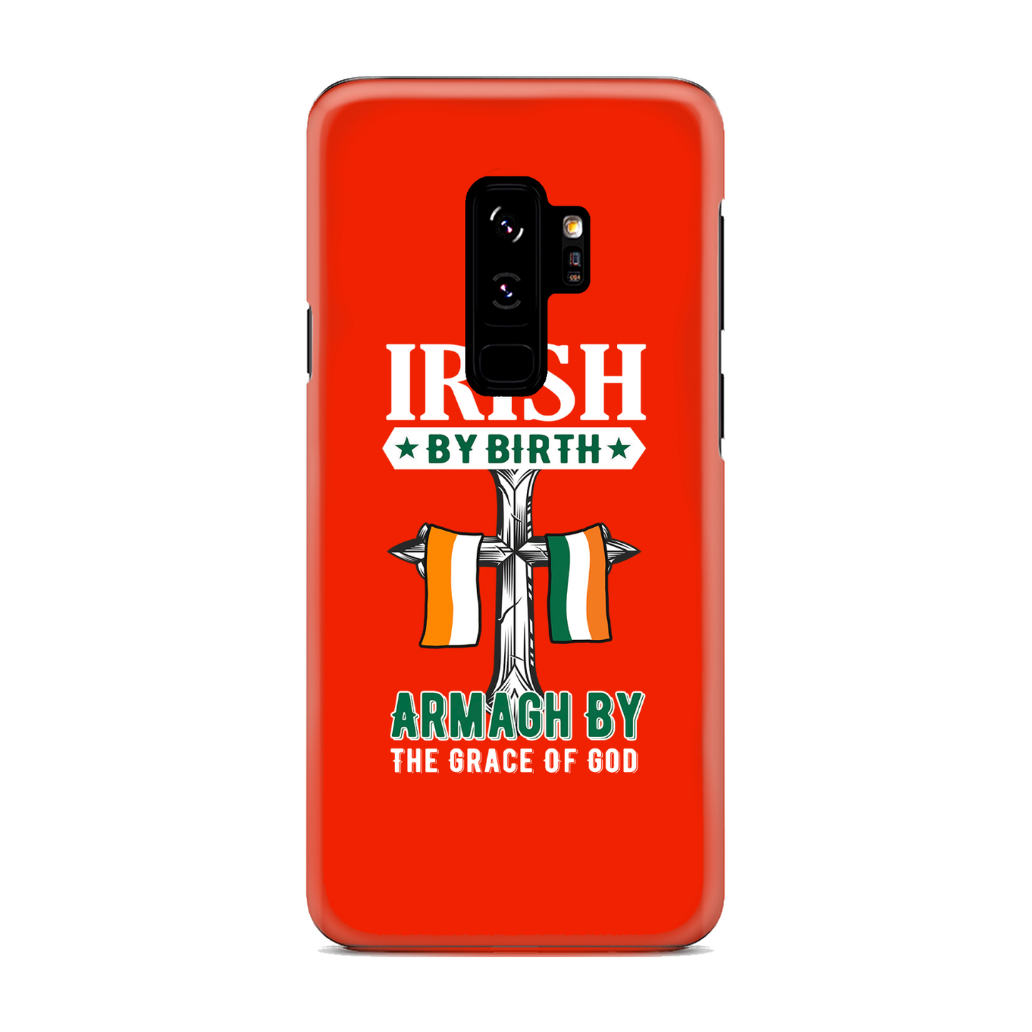 Armagh Irish By Birth Armagh By The Grace Of God Cross Phone Case