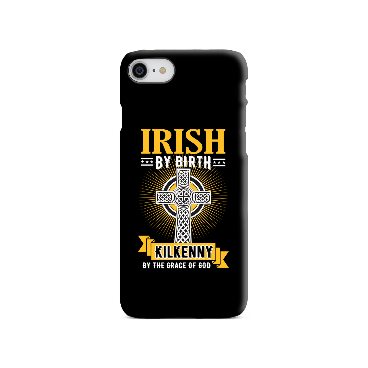Irish By Birth Kilkenny By The Grace Of God Phone Case Celtic Cross