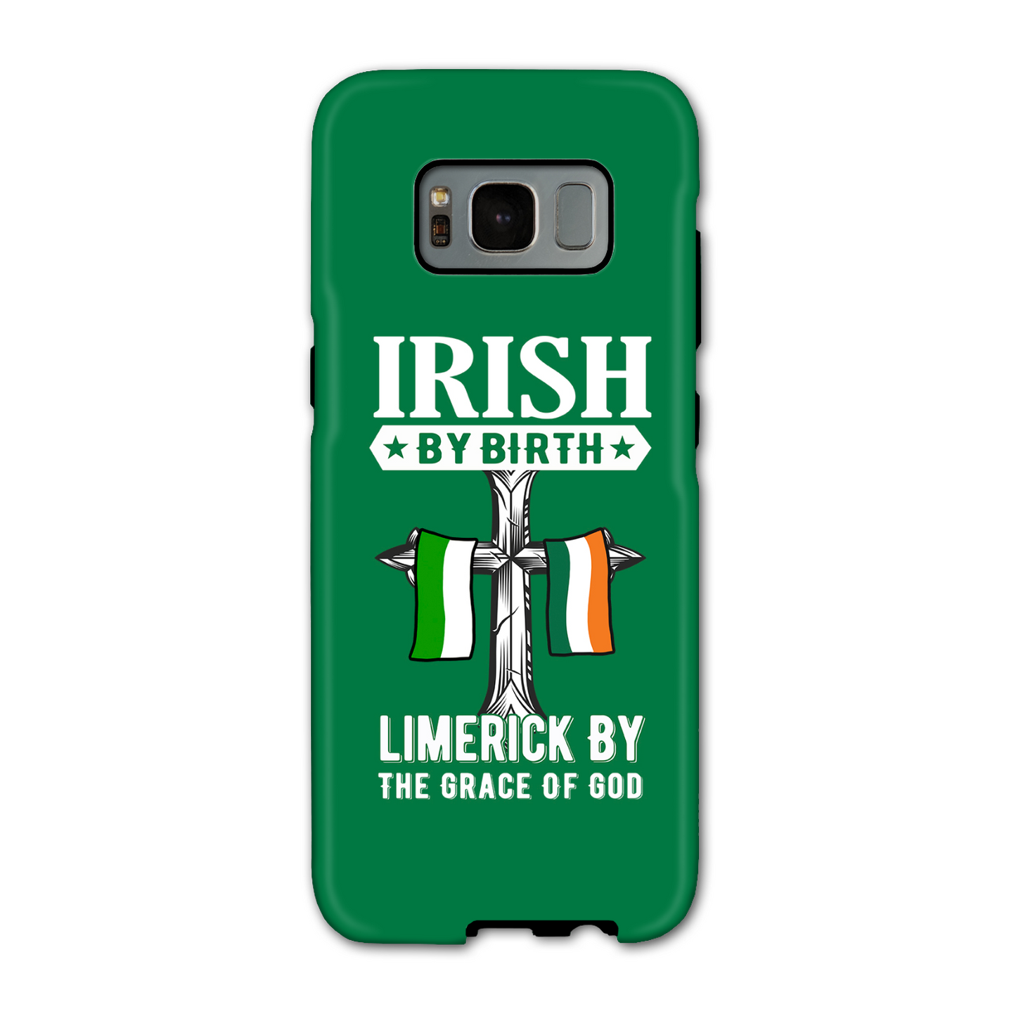 Irish By Birth Limerick By The Grace Of God Phone Case