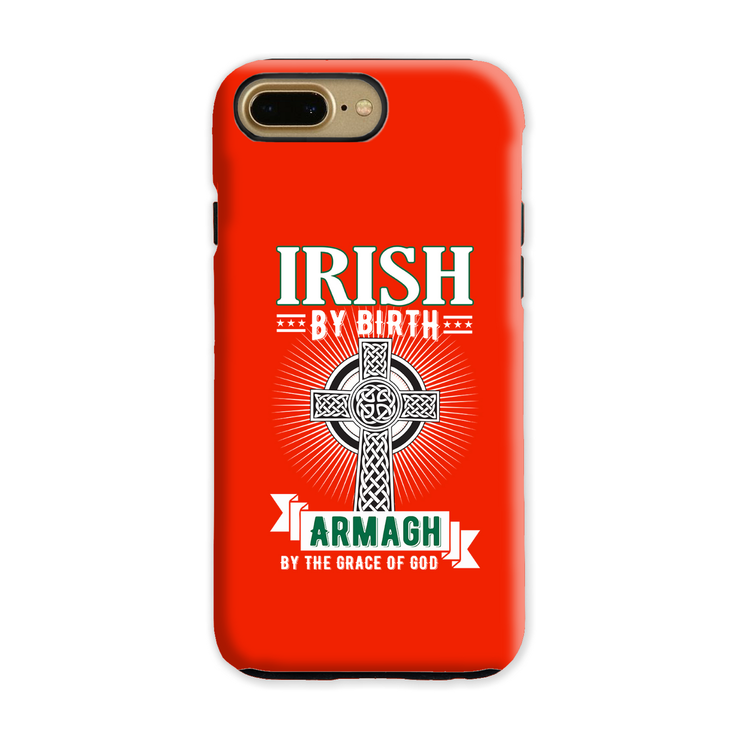 Armagh Irish By Birth Armagh By The Grace Of God Celtic Cross Phone Case