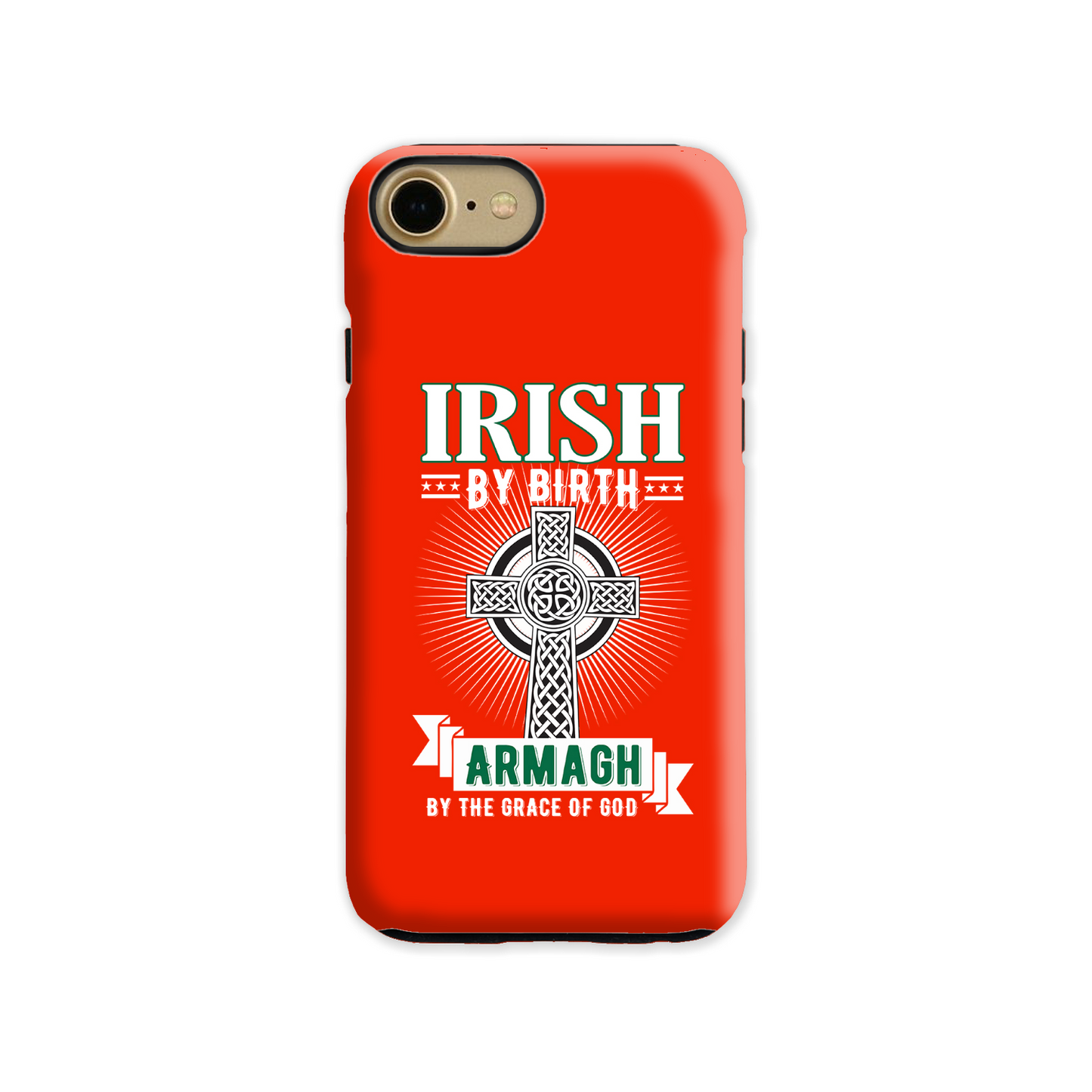 Armagh Irish By Birth Armagh By The Grace Of God Celtic Cross Phone Case