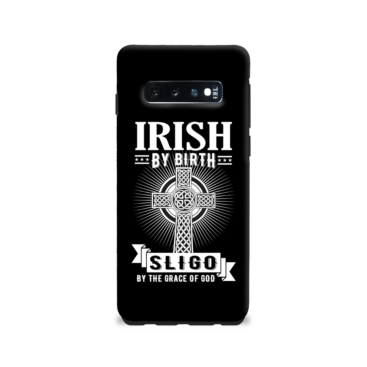 Irish By Birth Sligo By The Grace Of God Phone Case Celtic Cross Phone Case