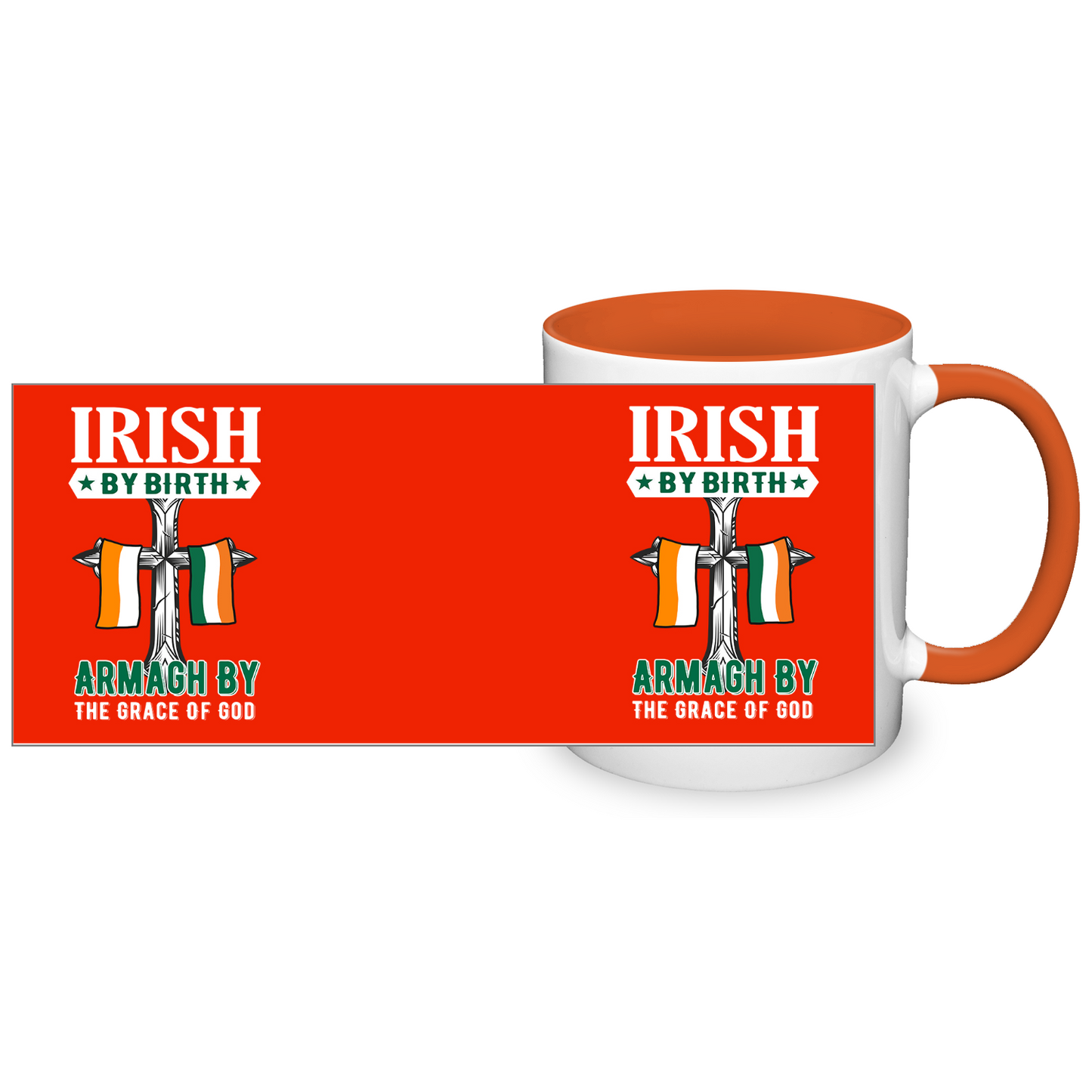 Irish By Birth Armagh By The Grace Of God Mug